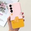 Für Tecno Camon 18 18i 18P 18 Premier Hülle Niedliche Katze Blumen Cartoons Cover Für Camon18 Premier Handyhülle Camon18P Weiche Funda Tasche