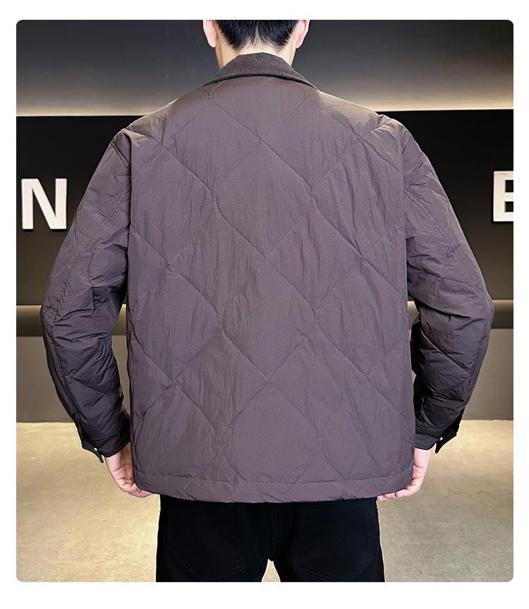 Men’s Trendy Lightweight Down Jacket | Winter 2025 Casual Style