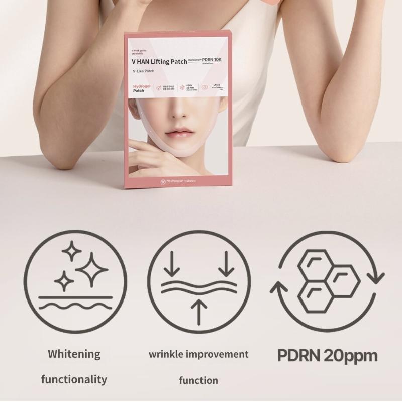 Yakson V-Han Lifting Patch – Targeted Jawline Sheet Care