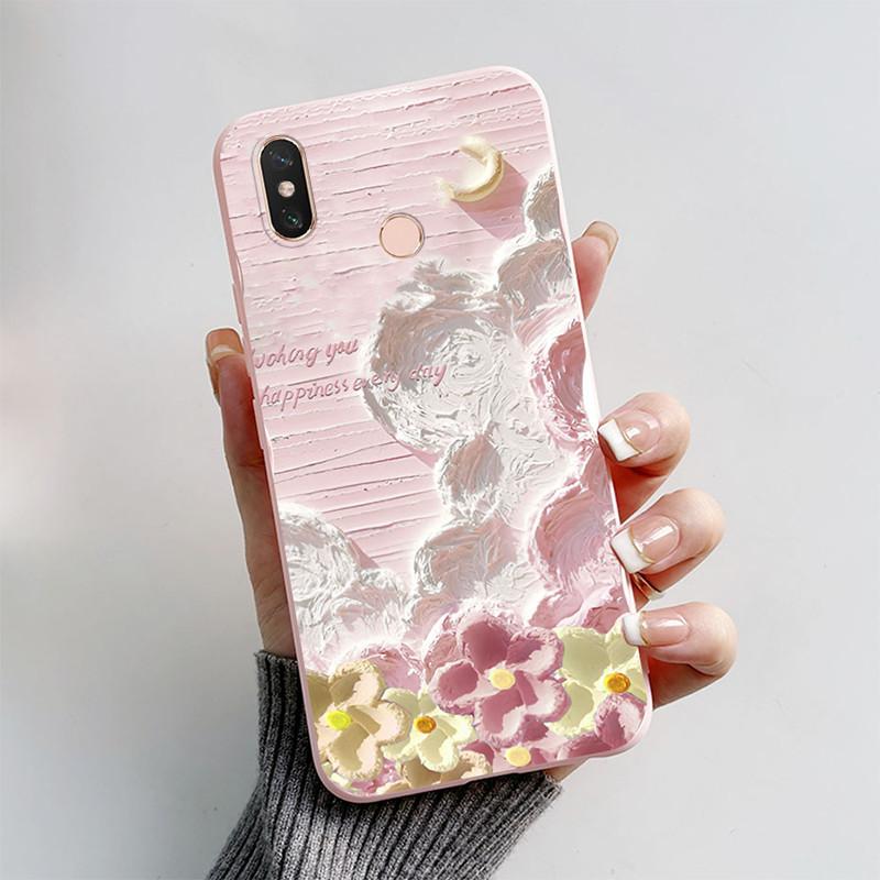 For Xiaomi Mi Max 3 Case Cute Popular Butterfly Astronaut TPU Silicone Protector Phone Cases For Xiaomi Max 3 Mi Max3 Soft Cover