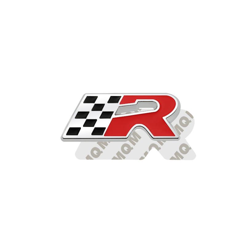 Car Accessories Metal Grille Emblem Rear Trunk Body Badge Sticker For Seat IBIZA Leon R Cupra Exeo Mii Tarraco Toledo Altea SH1