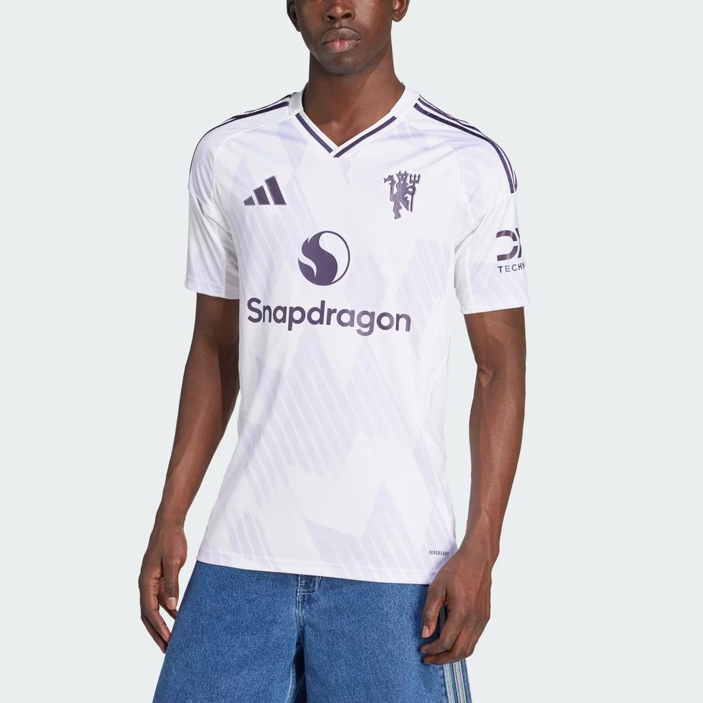 adidas Manchester United 25/26 Away Jersey 'White'