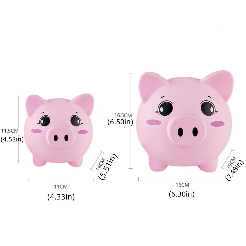 Savings Tank Cartoon Pig Money Boxes Decorative Pig Model Piggy Bank Home Decoration