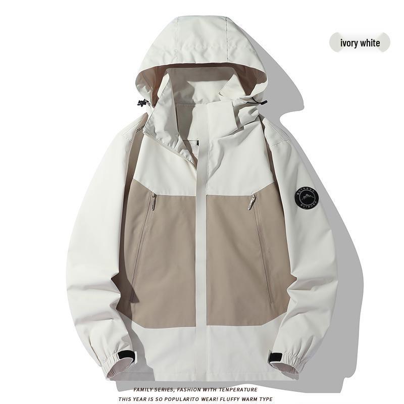 

Женская дышащая ветровка с цветными блоками - Модная, универсальная и идеально подходящая для осенних и зимних мероприятий на открытом воздухе. 3XL