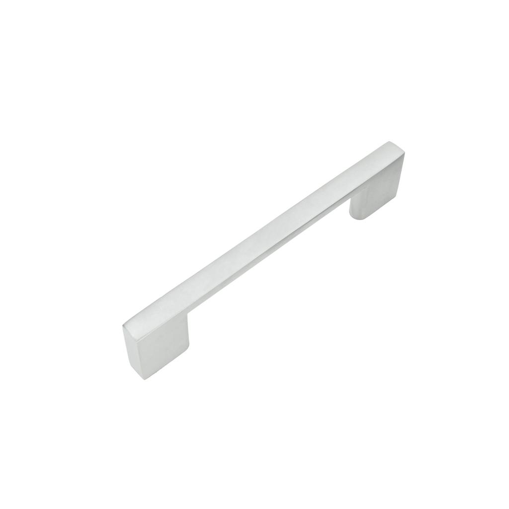 Silver furniture handle 96 mm metal