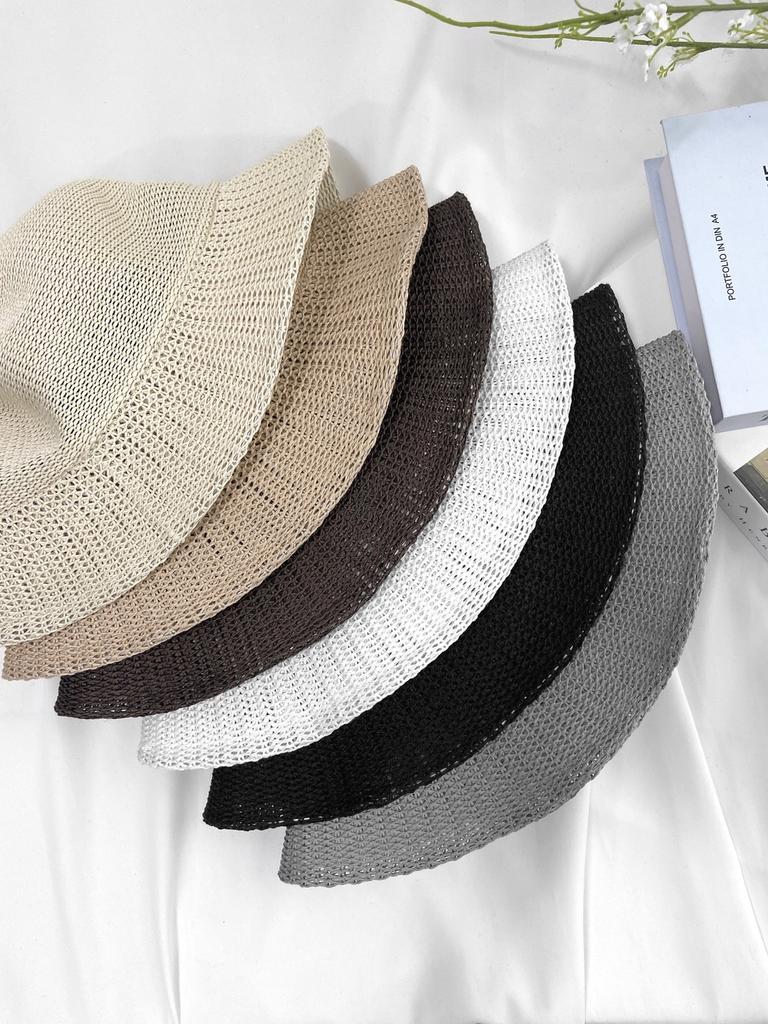 Women's Unisex Poly Knit Bucket Hat