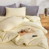 100% Cotton Double Gauze Bedding Set Soft Breathable Bed Sheets Duvet Cover Single Beds