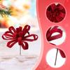 Christmas Artificial Flower Crafting Faux Flower Reusable Floral Arrangement for Wedding Winter Fireplace Gift Wrapping Holiday