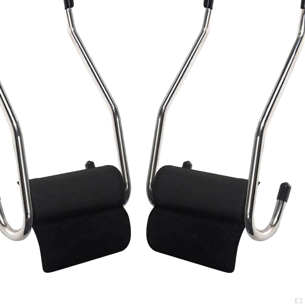 Dumbbell Spotter Hooks Barbell Attachment Heavy Duty Practical Hangers for Chest &