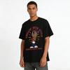 Chillin With Style Gangsta Bear Print T-shirt, Streetwear Casual Loose Tee For Men And Women Pure cotton T-shirt