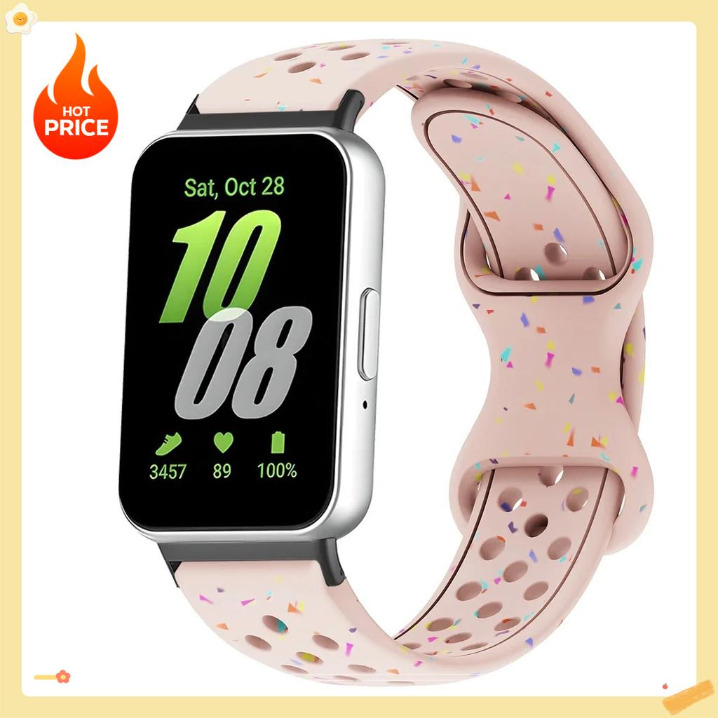 New Silicone Strap For Samsung Galaxy Fit 3 Watch Band Sport Watchband For Samsung Galaxy Fit3 Replacement Bracelet Accessories