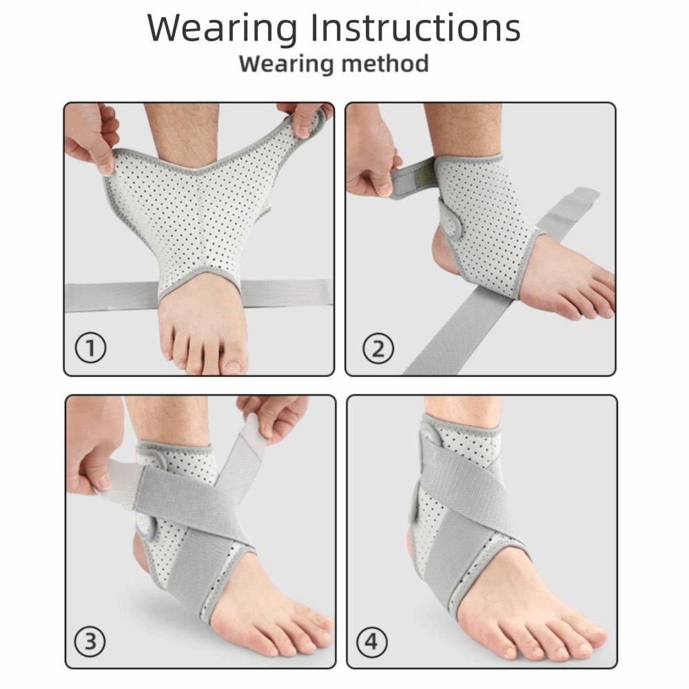 Compression Ankle Sleeve Adjustable Ankle Wraps Basketball Ankle Support  Men & Women