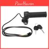 Throttle Grip Universal Electric Bike Electric Bicycle Scooter Wire Twist Throttle Grip With 2 Keys