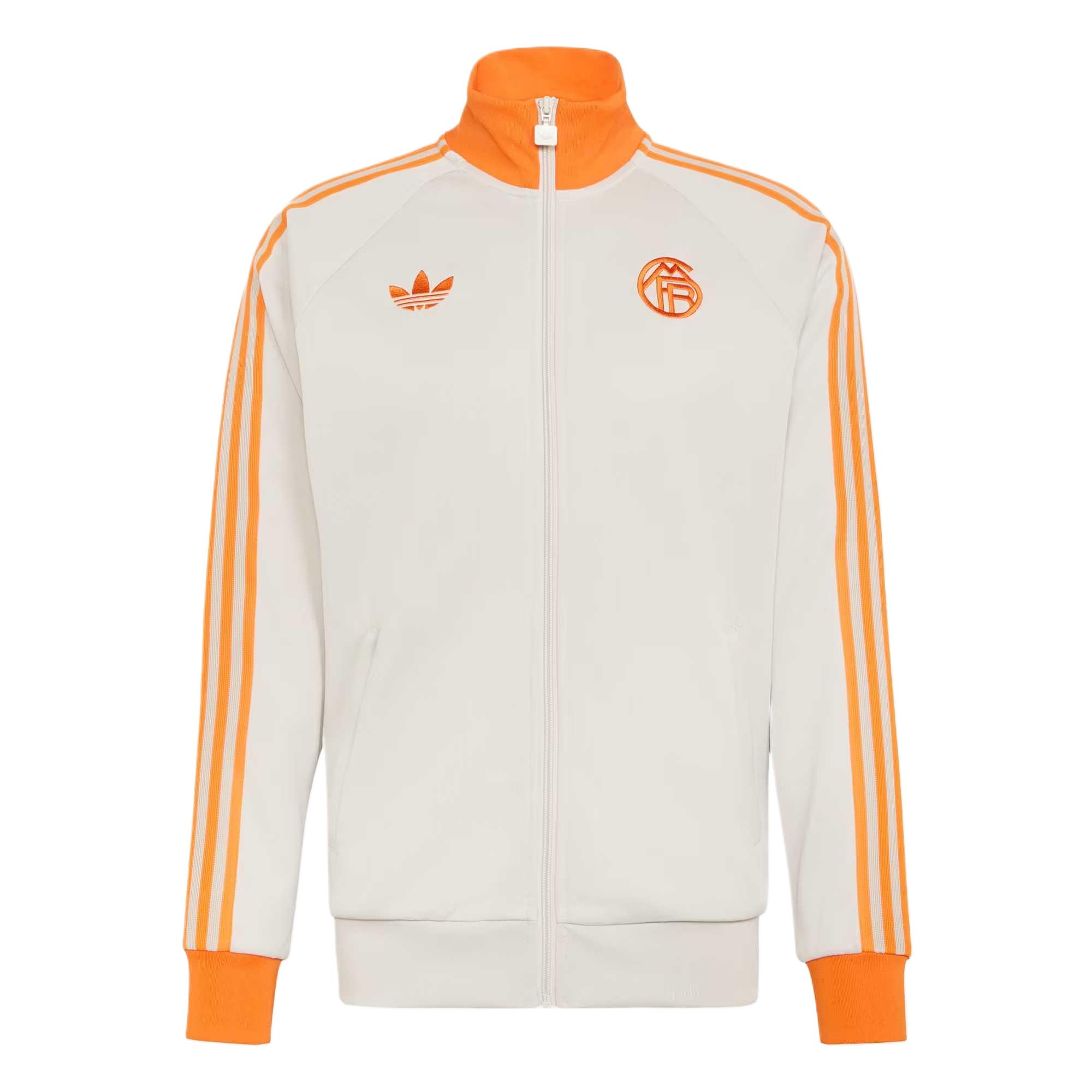 Adidas Originals Jackets Men s Light Umber Stand Collar Moderate Other JZ2735 S