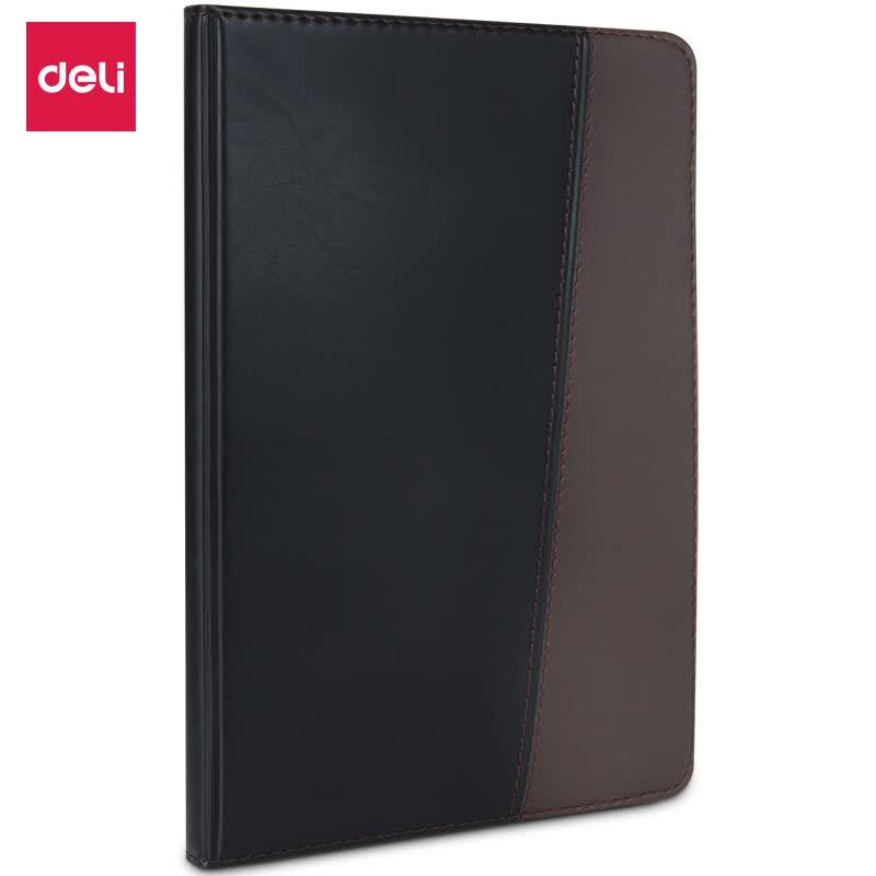 Deli A5 Faux Leather Business Notebook