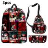 Dream Ena Bbq Children School Bag Set Pencil Case Durable Material Student Young