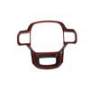 Carbon Fiber Style Steering Wheel Frame Cover Trim For 2021-2022 Ford F150 F-150