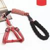 Dog Harness 1.2M Leash Set for Small Dogs Adjustable Puppy Cat Harness Vest Poodle Chihuahua Pug Outdoor Walking Pet Leash