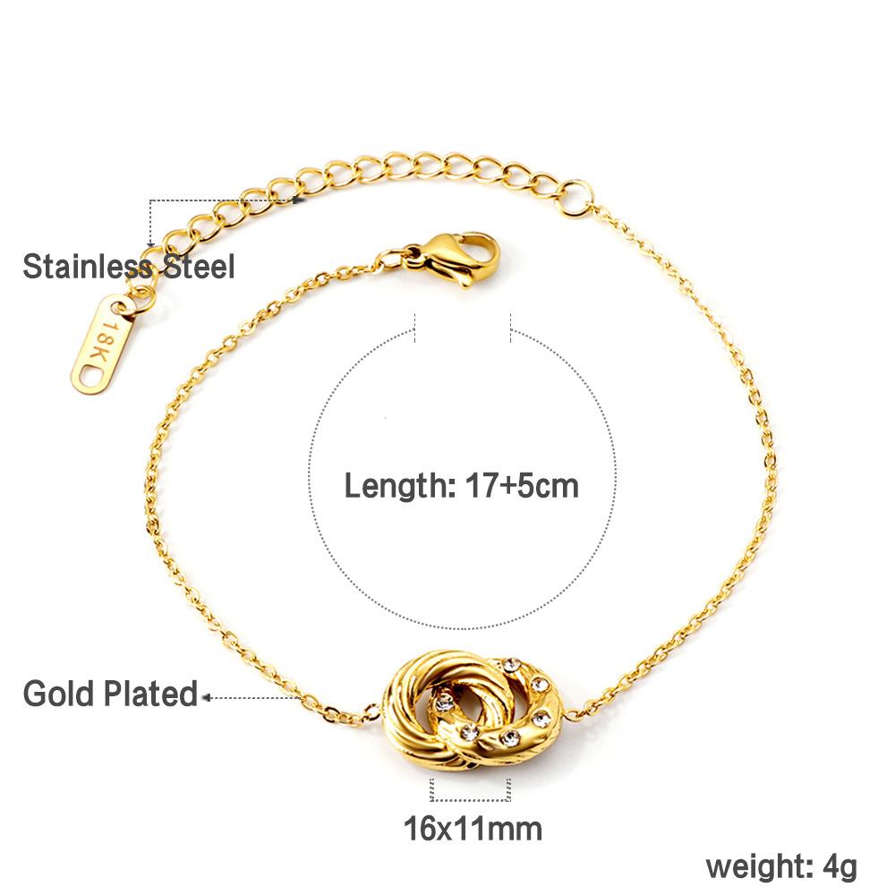 Irregular Geometric Design High-End Bracelet Unique Fashion Jewelry For Women