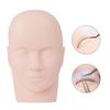 Eyelash Extension Training Head Makeup Practice Model Kit Fake Mannequin Head Rubber Eye Practicing Lashes Extensions Supplies