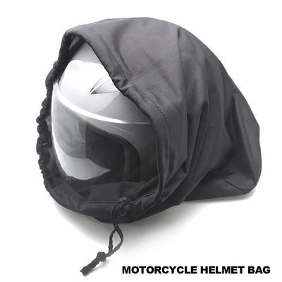 Motosiklet Kask Çantası Tek Halat Peluş Çekme Cep Scooter Moped Bisiklet Tam Yarım Kask Kapak Koruma Çantası