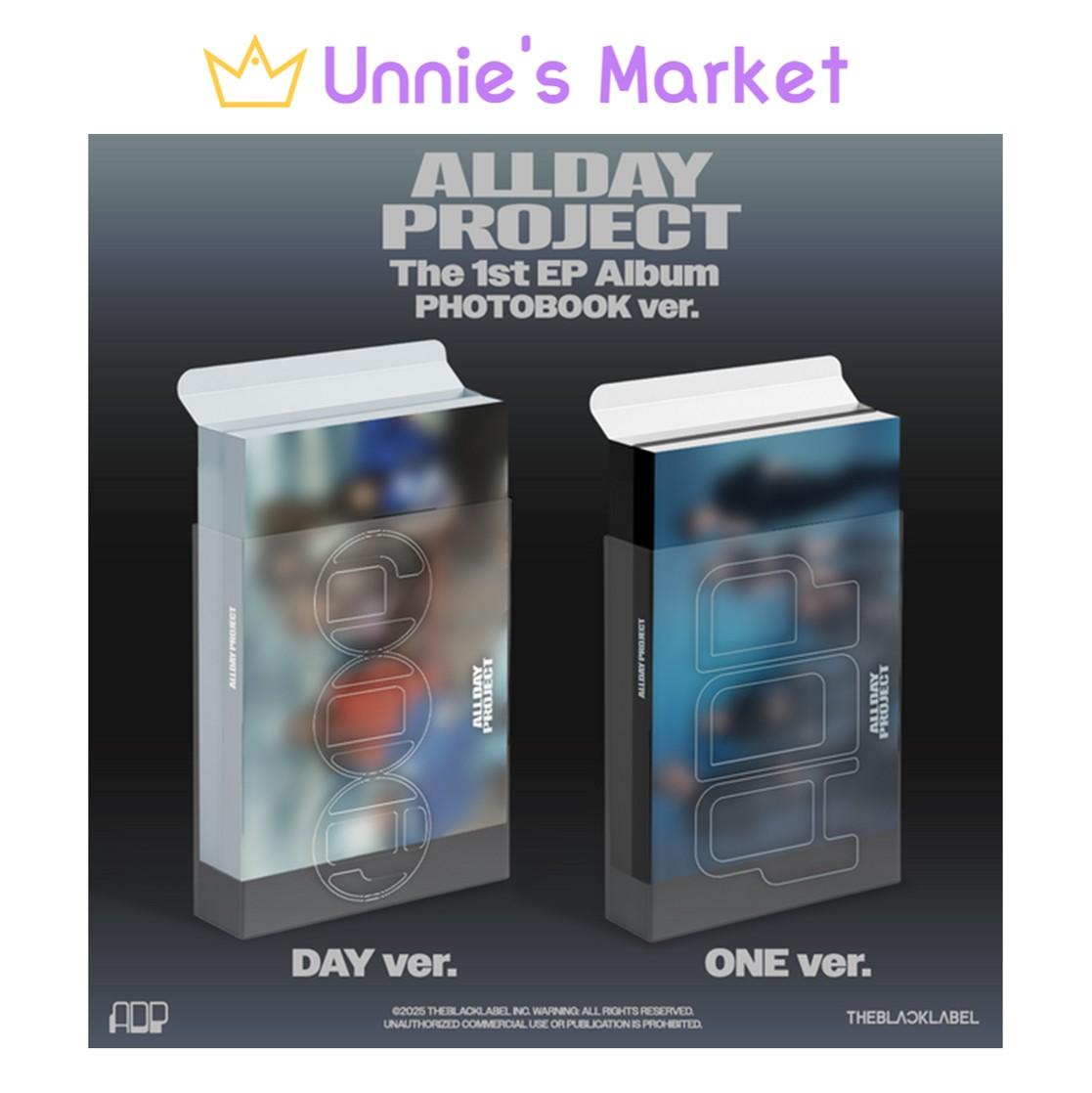 ALLDAY PROJECT 1-й EP-альбом ALLDAY PROJECT версия с фотобуком. + Бесплатный подарок Random ver.