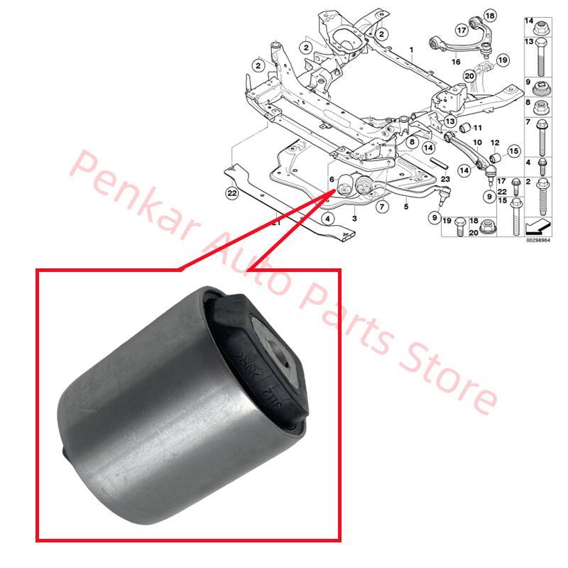Front Control Arm Bushings 31106778015 For BMW X5 E71 X6 E71 E72