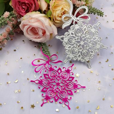 Cutting Dies Snowflake Decorative Metal Carbon Steel Embossing Cutting Die DIY Scrapbook Manual Die