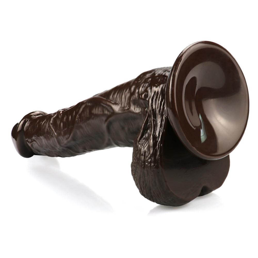 Brown Realistic Dildo with Powerful Suction Cup Female Masturbator Sex Shop Big Penis G-spot Adult Products Sex Toys for Women