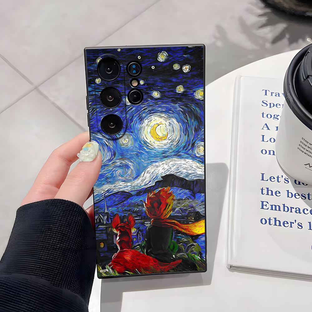 The Little P-Prince Phone Case For Samsung S26 Ultra S25 Edge Ultra S23 S22 S21 S20 Ultra Plus S24 Fe Glass Cover