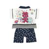 Baby Happi Coat Perfect for Festivals and Bon Odori for Boys and Sizes and Cute Japanese Pattern Yukata and Fireworks Suit for Boys and Perfect for