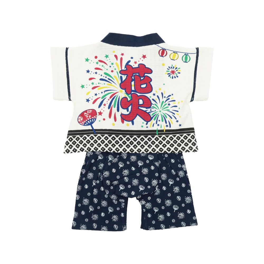 Baby Happi Coat Perfect for Festivals and Bon Odori for Boys and Sizes and Cute Japanese Pattern Yukata and Fireworks Suit for Boys and Perfect for