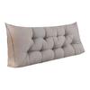 Headboard Triangle Pillow Wedge Backrest Pillow with Removable Cover Headboard Daybed Back Cushion for Reading Sitting Working Bedroom Dorm