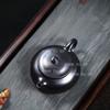 Yixing Teapot Black Hanjiang Teapot Chinese Style Tea Pot Household Small Capacity Teapot Kungfu Internal Push Ball Hole Tea Set