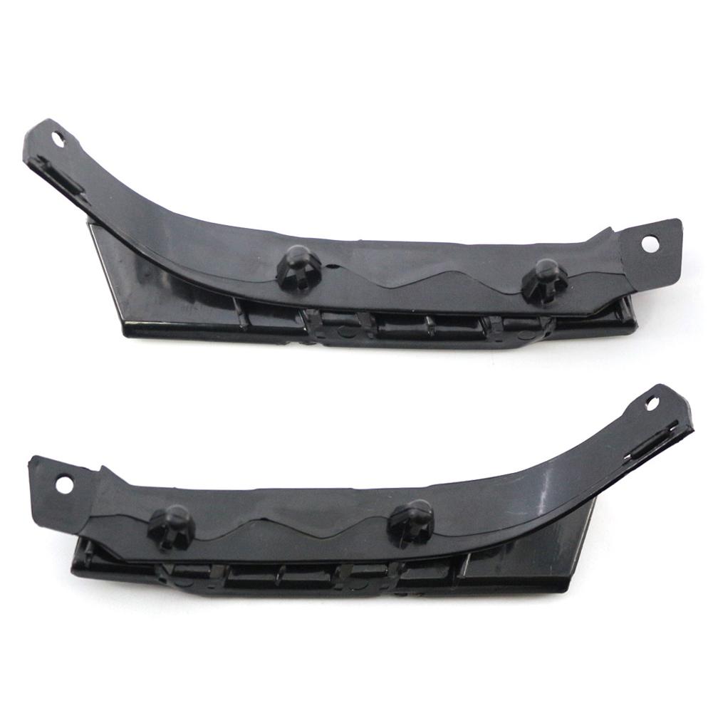 Car Front L & R Bumper Cover Bar Support Bracket Holder Guide For BMW X5 E53 2003 2004 2005 2006 51117116667 51117116668