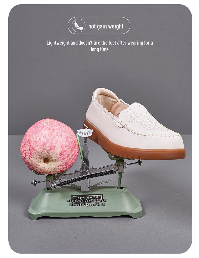 2025 Autumn Plus Size Women's Embroidered Non-Slip Soft Shoes, Sizes 35-42