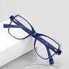 Leopard Frame Blue Light Blocking Prescription Glasses Women Myopia Spectacles -0.5 to -6.0 Spring Leg Oval