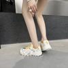 European Products Popular Thick-soled Ugly Cute Shoes Women's 2025 New Versatile Small Man Height Increase Casual Sports Shoes Trendy Shoes Fashion