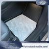 Tesla Model Y Natural Marble TPE Eco-Friendly Floor Mats
