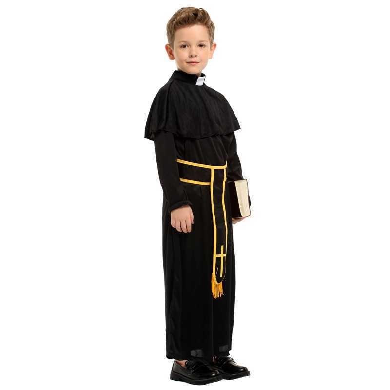 Halloween Masquerade Children's Godfather Costume, Cosplay Costume Shepherd