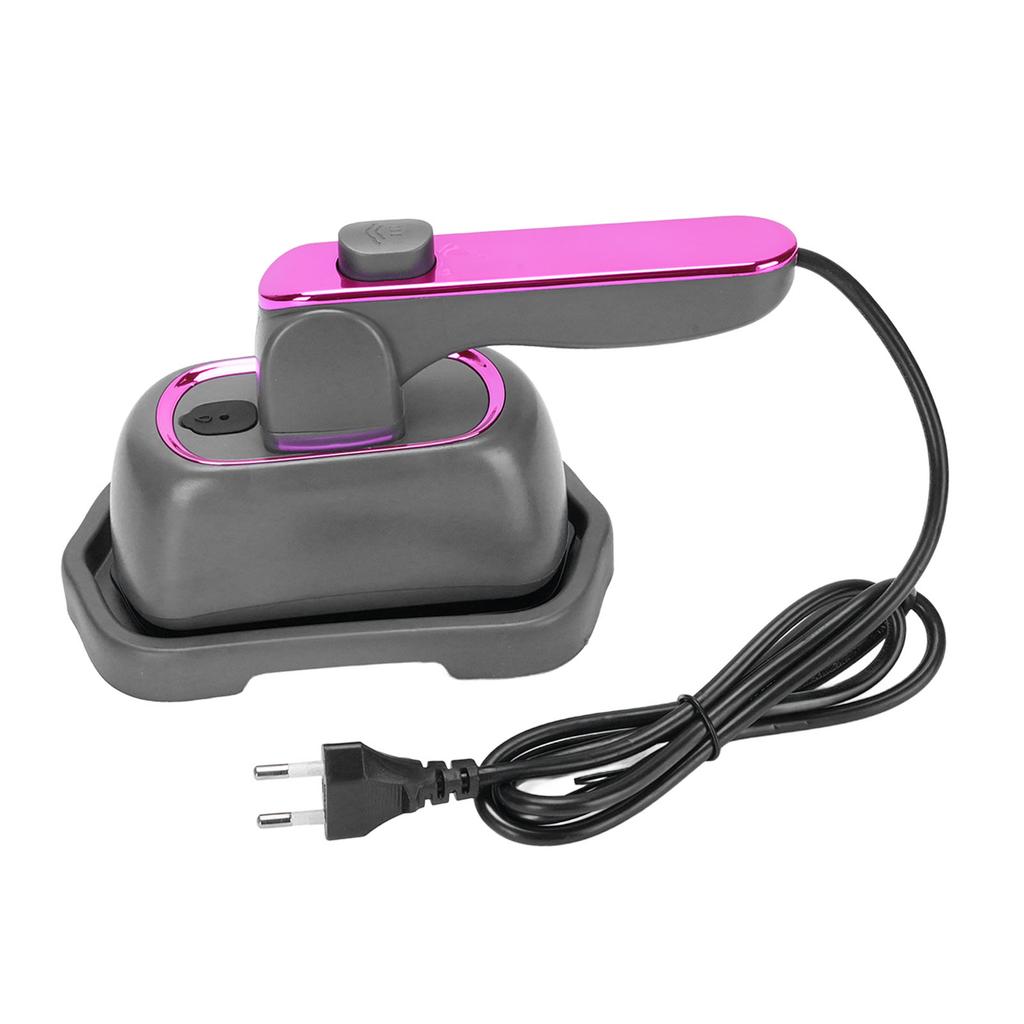 Aparat de Aburit Haine Portabil cu Mâner Rotativ Încălzire Rapidă Fier de Călcat cu Abur pentru Haine