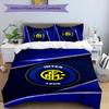 3pcs I-Internazionale Milano (5) Design Cover Set - HD Printed Bedding with 1 Cover and 2 Pillowcases - Perfect for Home and Dorm Decor