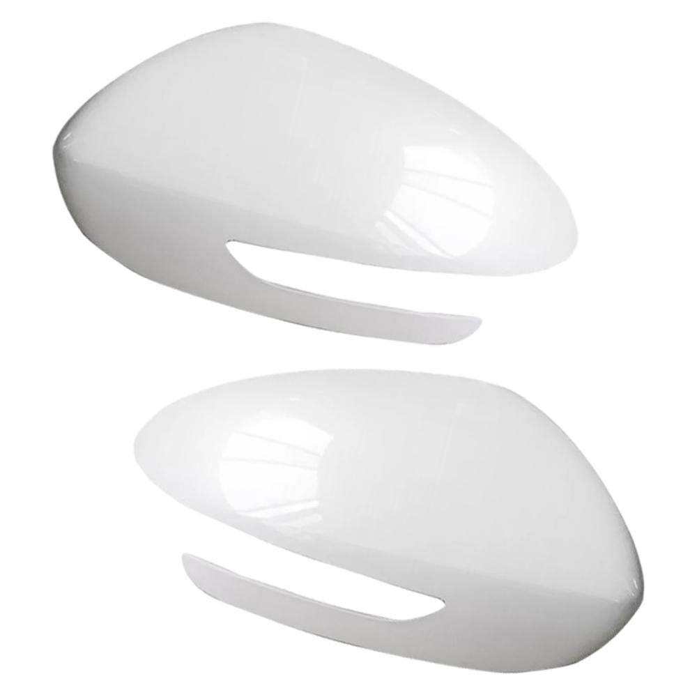 2 ks Bílý kryt zpětného zrcátka na dveřích auta Náhradní kryt zrcátka pro Kia Sportage KX5 2016 2017 2018 s typem lampy