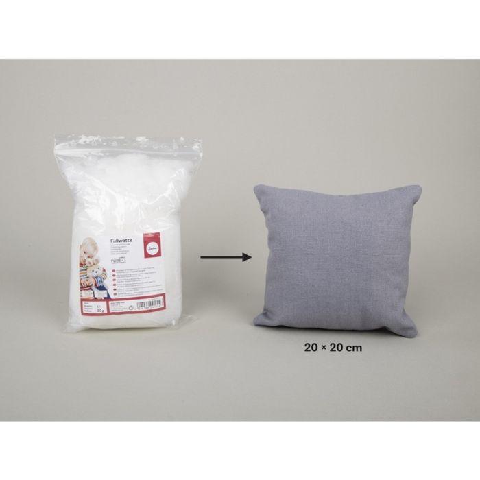 Wadding - Flakes - 50 G - Soft - Washable Up To 95° - Ideal for Cushions and Dolls
