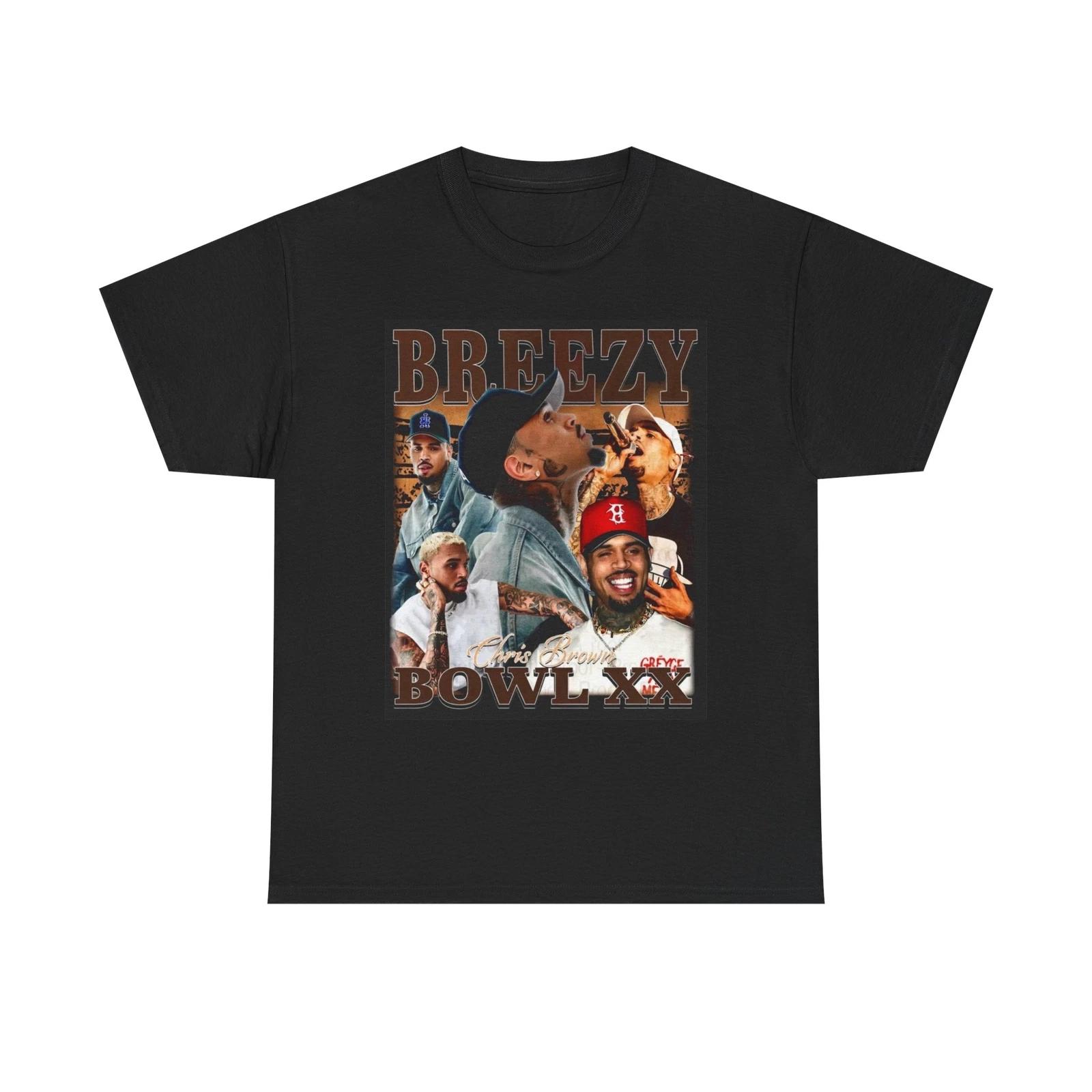 Men s and Women s T-shirts Chris Brown Graphic XXL