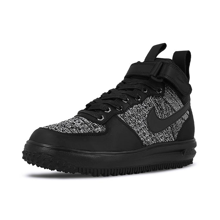 Nové dámské boty Nike Lunar Force 1 Flyknit Workboot 'Oreo' 860558-001