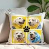 Custom Pillow with Picture & Text - Include Insert, Personalized Photo Pillow Double-Sided Printing