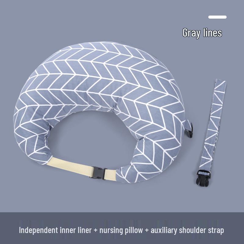 Breastfeeding & Nursing Pillow - Postpartum Support, Backrest, Side-Lying Baby Feeding Cushion