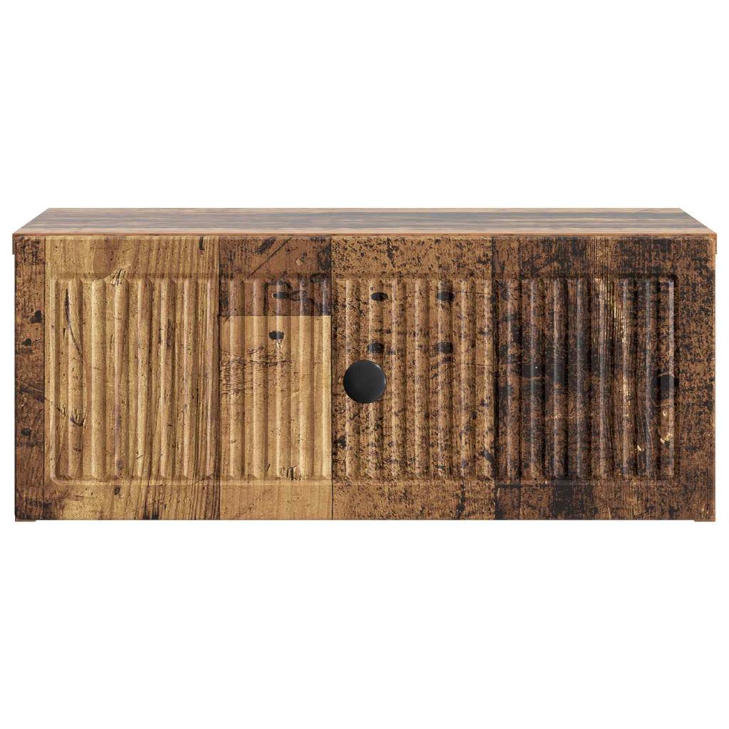 Nightstand Reclaimed Wood Look 49 x 34.5 x 20 cm Engineered Wood