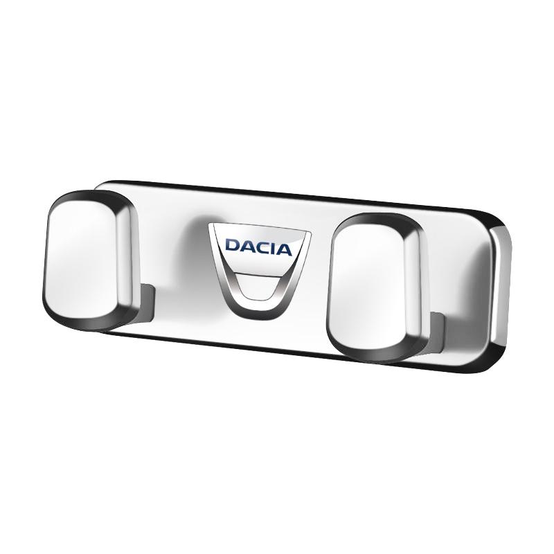 BGS1 1Pcs Car Interior Metal Storage Hook Phone Holder For Dacia Logan Sandero Duster Lodgy Spring Jogger Dokker Stepway Bigster